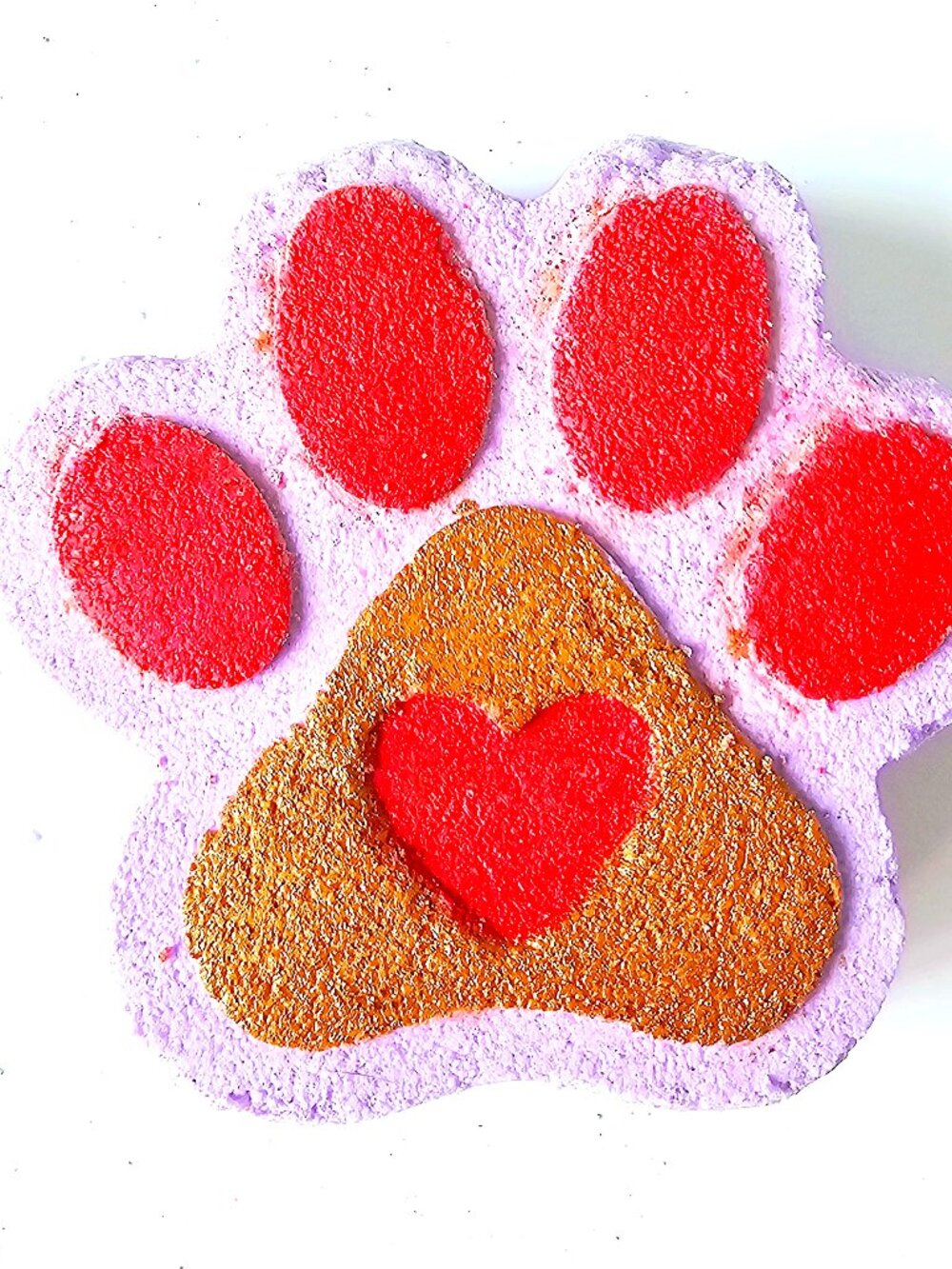 Bath Bombs Dog Paw Bath BombXL Handmade Pet Lover, Discounted-Cosmetic Imperfect